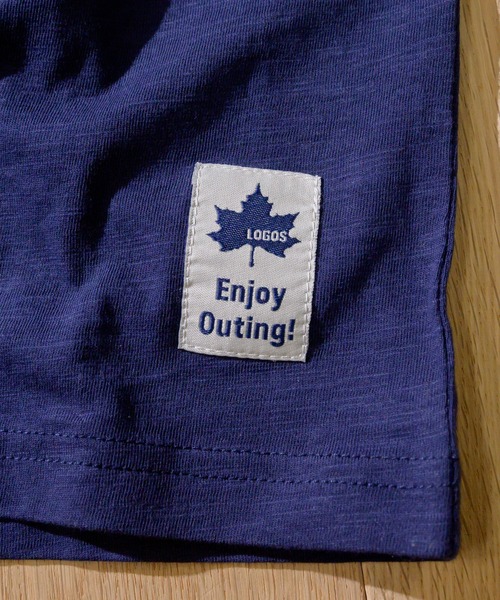 LOGOS(ロゴス)の「【30】〔LOGOS/ロゴス〕スラブ天竺 ペイズリー柄ポケット Tシャツ 半袖(Tシャツ/カットソー・キッズ・ネイビー/カーキ/クリーム・160/140/150/130)」の11枚目の写真