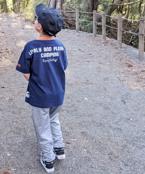 LOGOS(ロゴス)の「【30】〔LOGOS/ロゴス〕スラブ天竺 ペイズリー柄ポケット Tシャツ 半袖(Tシャツ/カットソー・キッズ・ネイビー/カーキ/クリーム・160/140/150/130)」の7枚目の写真