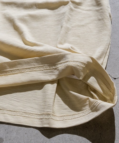 LOGOS(ロゴス)の「【30】〔LOGOS/ロゴス〕スラブ天竺 ペイズリー柄ポケット Tシャツ 半袖(Tシャツ/カットソー・キッズ・ネイビー/カーキ/クリーム・160/140/150/130)」の19枚目の写真