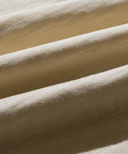 LOGOS(ロゴス)の「【30】〔LOGOS/ロゴス〕スラブ天竺 ペイズリー柄ポケット Tシャツ 半袖(Tシャツ/カットソー・キッズ・ネイビー/カーキ/クリーム・160/140/150/130)」の18枚目の写真