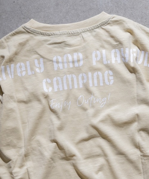 LOGOS(ロゴス)の「【30】〔LOGOS/ロゴス〕スラブ天竺 ペイズリー柄ポケット Tシャツ 半袖(Tシャツ/カットソー・キッズ・ネイビー/カーキ/クリーム・160/140/150/130)」の16枚目の写真