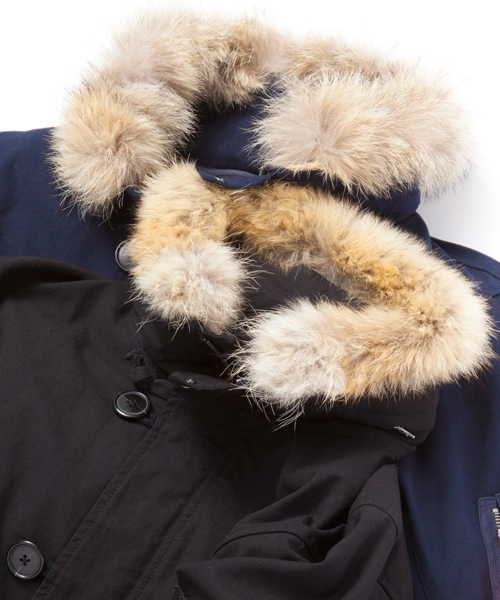 MONKEY TIME(モンキータイム)の「MT ∴ ダウン ライナー スタンド ブルゾン ◆(ブルゾン・メンズ・ブラック/ネイビー・SMALL/MEDIUM/LARGE/X-LARGE)」の9枚目の写真