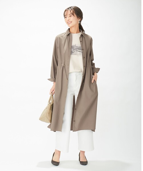 J.PRESS(ジェイプレス)の「【洗える】8.5オンス ストレッチ デニムパンツ(デニムパンツ・レディース・ホワイト系/ネイビー系/サックスブルー系・11/7/13/9)」の18枚目の写真