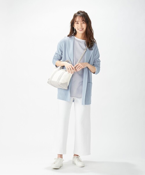 J.PRESS(ジェイプレス)の「【洗える】8.5オンス ストレッチ デニムパンツ(デニムパンツ・レディース・ホワイト系/ネイビー系/サックスブルー系・11/7/13/9)」の20枚目の写真