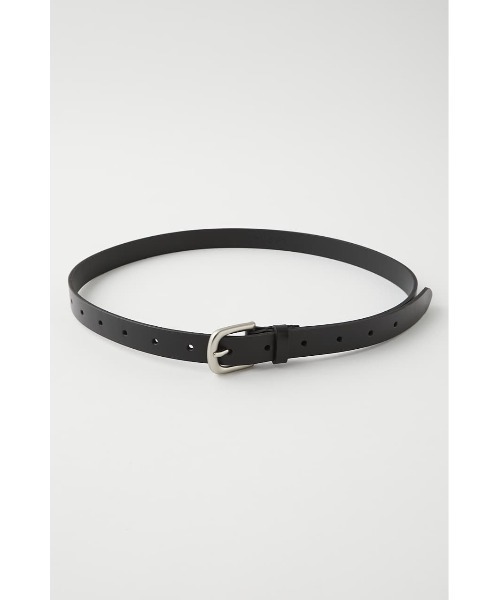 MOUSSY（マウジー）の「BASIC LEATHER ベルト（ベルト・レディース・ホワイト/ブラック/キャメル・FREE）」の6枚目の写真