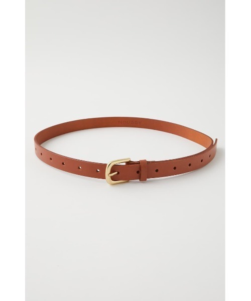 MOUSSY（マウジー）の「BASIC LEATHER ベルト（ベルト・レディース・ホワイト/ブラック/キャメル・FREE）」の11枚目の写真