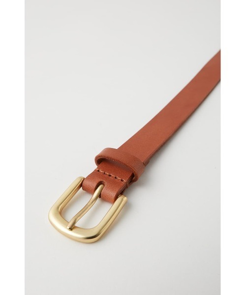 MOUSSY（マウジー）の「BASIC LEATHER ベルト（ベルト・レディース・ホワイト/ブラック/キャメル・FREE）」の13枚目の写真