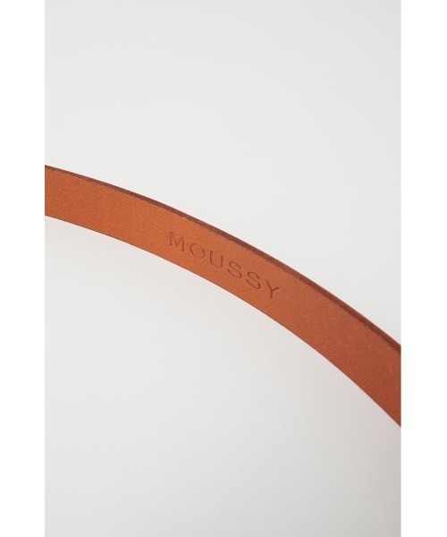 MOUSSY（マウジー）の「BASIC LEATHER ベルト（ベルト・レディース・ホワイト/ブラック/キャメル・FREE）」の14枚目の写真