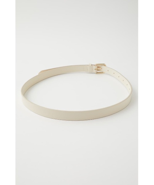 MOUSSY（マウジー）の「BASIC LEATHER ベルト（ベルト・レディース・ホワイト/ブラック/キャメル・FREE）」の17枚目の写真