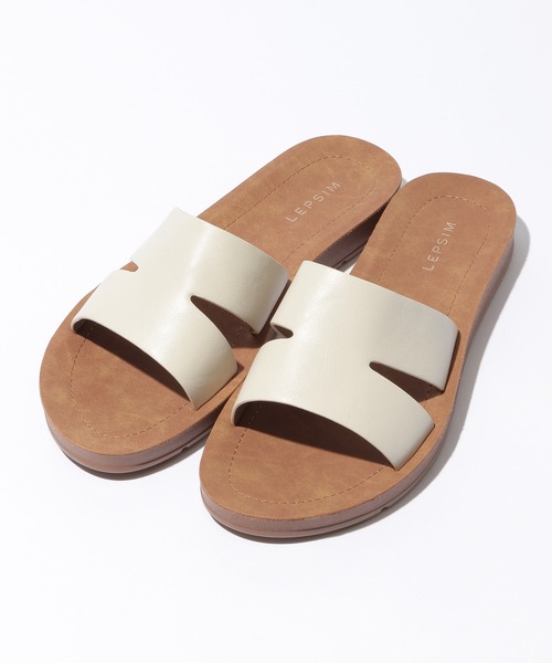 LEPSIM（レプシィム）の「フラットソフトサンダル　925184（サンダル・レディース・ブラック/オフホワイト/オレンジ/ゼブラ/ガンメタ/イエロー・SMALL/MEDIUM/LARGE）」の12枚目の写真