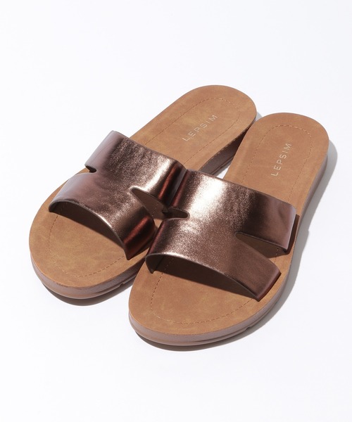 LEPSIM（レプシィム）の「フラットソフトサンダル　925184（サンダル・レディース・ブラック/オフホワイト/オレンジ/ゼブラ/ガンメタ/イエロー・SMALL/MEDIUM/LARGE）」の17枚目の写真