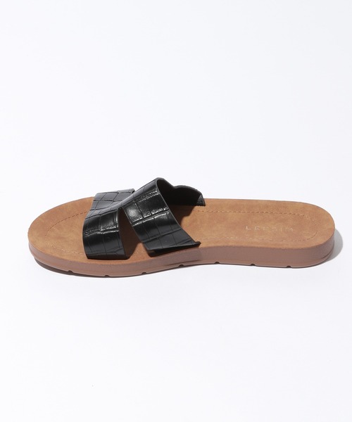 LEPSIM（レプシィム）の「フラットソフトサンダル　925184（サンダル・レディース・ブラック/オフホワイト/オレンジ/ゼブラ/ガンメタ/イエロー・SMALL/MEDIUM/LARGE）」の13枚目の写真