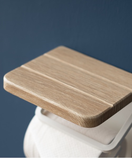 東京家具（トウキョウカグ）の「【HEIM】トイレットペーパーホルダー 縦2個用（バス/トイレグッズ・レディース・ブラウン系その他/ベージュ系その他・FREE）」の7枚目の写真