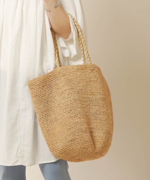 MADE IN MADA   ALICE BAG ピンク美品 ALICE MM Bag - Raphia Bag - Made In Mada