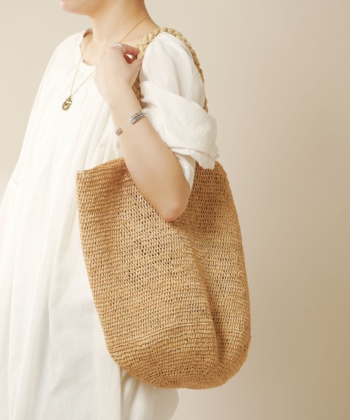 SHENERY（シーナリー）の「(MADE IN MADA/メイドインマダ) ALICE BAG（トートバッグ・レディース・ベージュ・FREE）」の7枚目の写真