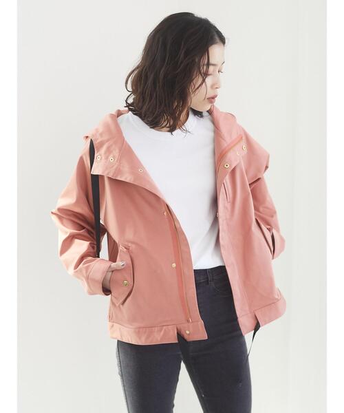 RAY CASSIN FAVORI（レイカズンフェバリ）の「・RAY CASSIN FAVORI ライトカラーマウンテンパーカー＊（マウンテンパーカー・レディース・ピンク/ベージュ/モカ/ブルー/ラベンダー/ミント・FREE）」の7枚目の写真