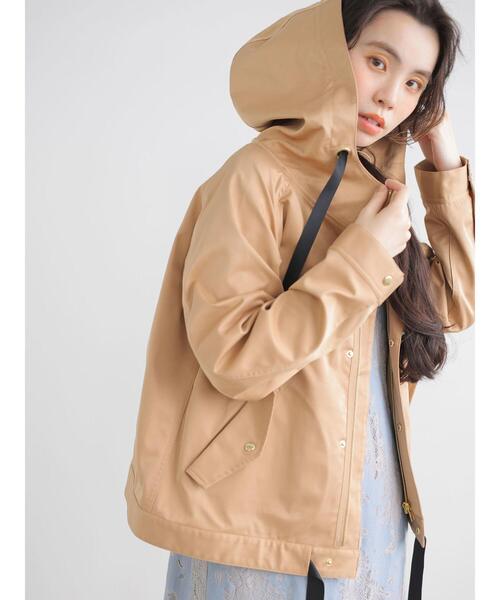 RAY CASSIN FAVORI（レイカズンフェバリ）の「・RAY CASSIN FAVORI ライトカラーマウンテンパーカー＊（マウンテンパーカー・レディース・ピンク/ベージュ/モカ/ブルー/ラベンダー/ミント・FREE）」の8枚目の写真