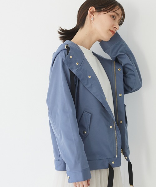 RAY CASSIN FAVORI（レイカズンフェバリ）の「・RAY CASSIN FAVORI ライトカラーマウンテンパーカー＊（マウンテンパーカー・レディース・ピンク/ベージュ/モカ/ブルー/ラベンダー/ミント・FREE）」の4枚目の写真