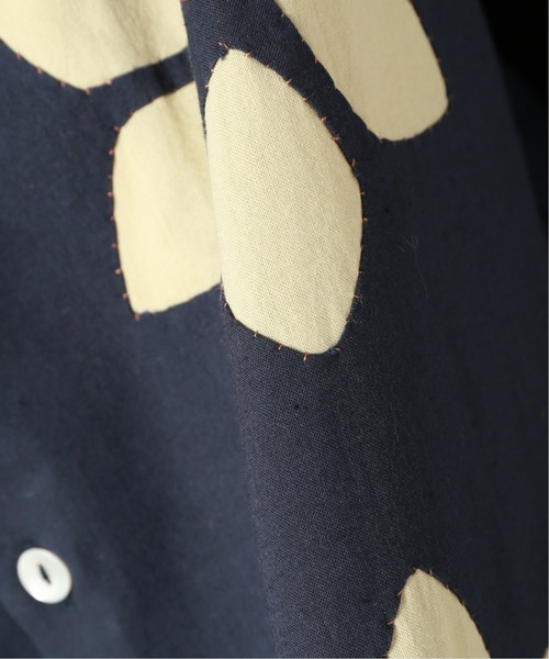 niche.（ニッチ）の「【niche. / ニッチ】Flower カット ワークシャツ（ブルゾン・メンズ・ダークブルー/ベージュ系その他・MEDIUM/LARGE）」の19枚目の写真