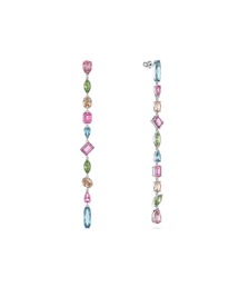 スワロフスキー Swarovski マルチカラー Gema ドロップピアス スワロフスキー Swarovski マルチカラー Gema ドロップピアス