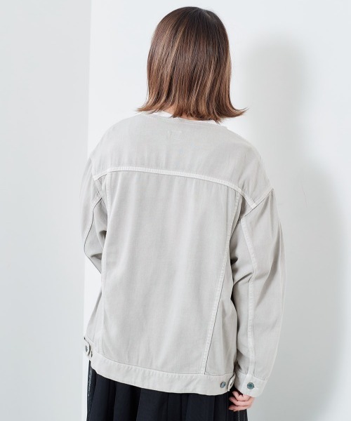 cepo（セポ）の「ノーカラー デニムジャケット（デニム