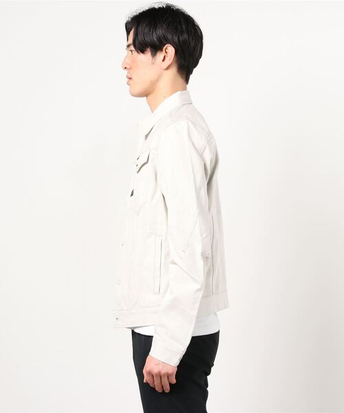 G-STAR（ジースター）の「ARC 3D SLIM JACKET/デニムジャケット（デニムジャケット・メンズ・ベージュ系その他・X-SMALL/MEDIUM/SMALL/LARGE/XX-LARGE/X-LARGE）」の10枚目の写真