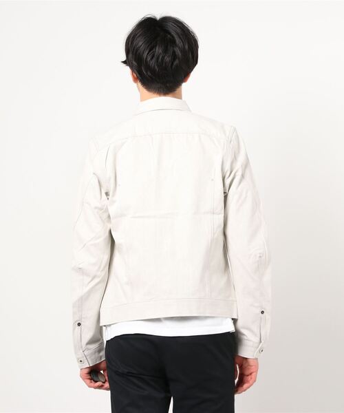 G-STAR（ジースター）の「ARC 3D SLIM JACKET/デニムジャケット（デニムジャケット・メンズ・ベージュ系その他・X-SMALL/MEDIUM/SMALL/LARGE/XX-LARGE/X-LARGE）」の2枚目の写真