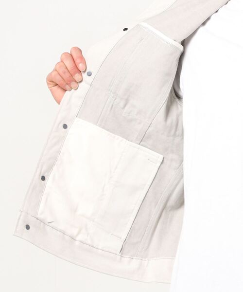 G-STAR（ジースター）の「ARC 3D SLIM JACKET/デニムジャケット（デニムジャケット・メンズ・ベージュ系その他・X-SMALL/MEDIUM/SMALL/LARGE/XX-LARGE/X-LARGE）」の3枚目の写真