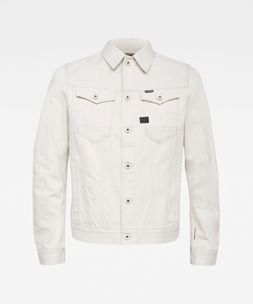 G-STAR（ジースター）の「ARC 3D SLIM JACKET/デニムジャケット（デニムジャケット・メンズ・ベージュ系その他・X-SMALL/MEDIUM/SMALL/LARGE/XX-LARGE/X-LARGE）」の12枚目の写真