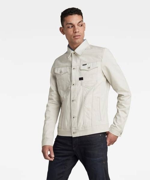 G-STAR（ジースター）の「ARC 3D SLIM JACKET/デニムジャケット（デニムジャケット・メンズ・ベージュ系その他・X-SMALL/MEDIUM/SMALL/LARGE/XX-LARGE/X-LARGE）」の16枚目の写真