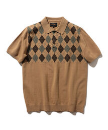 BEAMS PLUS | BEAMS PLUS / アーガイル ニットポロシャツ(ポロシャツ)