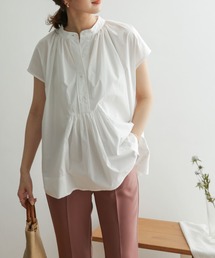 URBAN RESEARCH DOORS | フレンチスリーブギャザーブラウス(シャツ/ブラウス)