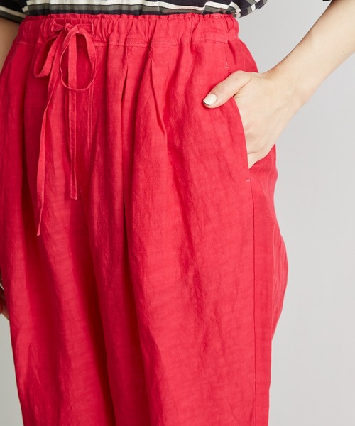 note et silence （ノートエシロンス）の「.●Li/cu製品染 good sleep パンツ（その他パンツ・レディース・ピンク/ホワイト/ダークブラウン・FREE）」の15枚目の写真