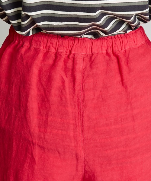 note et silence （ノートエシロンス）の「.●Li/cu製品染 good sleep パンツ（その他パンツ・レディース・ピンク/ホワイト/ダークブラウン・FREE）」の17枚目の写真