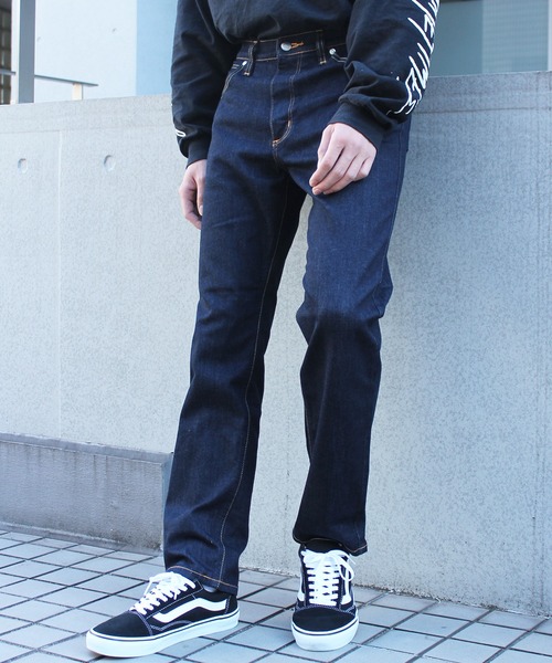 Wrangler(ラングラー)の「【Wrangler】ラングラー TruTemp365 REGULAR STRAIGHT PANTS レギュラー ストレートパンツ WM0493(デニムパンツ・メンズ・インディゴブルー/ライトインディゴブルー/ダークインディゴブルー・S/L/M/XL)」の3枚目の写真