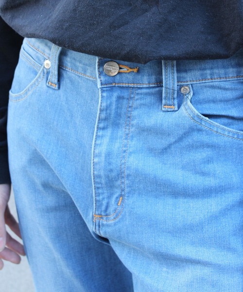 Wrangler(ラングラー)の「【Wrangler】ラングラー TruTemp365 REGULAR STRAIGHT PANTS レギュラー ストレートパンツ WM0493(デニムパンツ・メンズ・インディゴブルー/ライトインディゴブルー/ダークインディゴブルー・S/L/M/XL)」の4枚目の写真