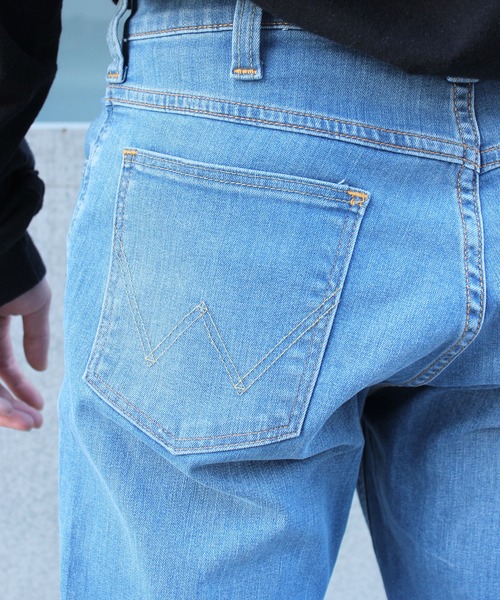 Wrangler(ラングラー)の「【Wrangler】ラングラー TruTemp365 REGULAR STRAIGHT PANTS レギュラー ストレートパンツ WM0493(デニムパンツ・メンズ・インディゴブルー/ライトインディゴブルー/ダークインディゴブルー・S/L/M/XL)」の9枚目の写真