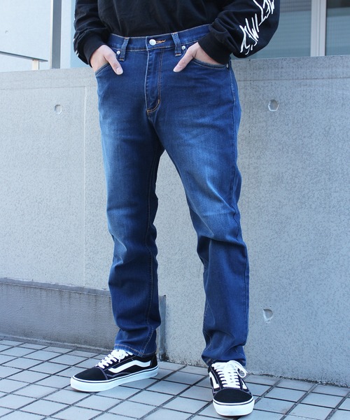 Wrangler(ラングラー)の「【Wrangler】ラングラー TruTemp365 REGULAR STRAIGHT PANTS レギュラー ストレートパンツ WM0493(デニムパンツ・メンズ・インディゴブルー/ライトインディゴブルー/ダークインディゴブルー・S/L/M/XL)」の11枚目の写真