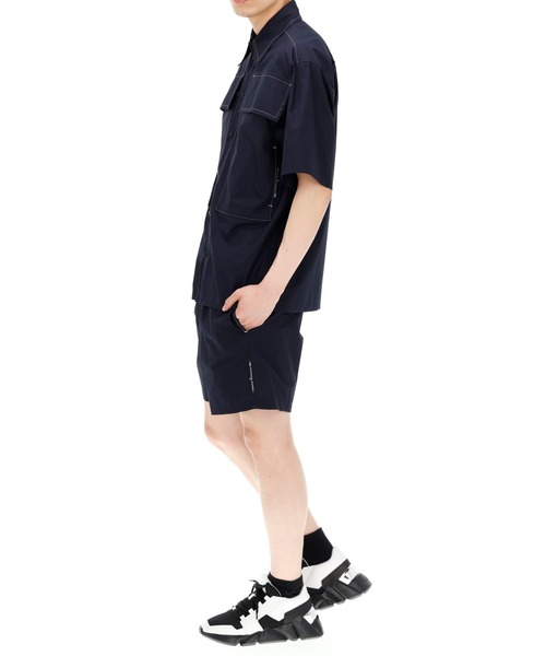 MIDWEST（ミッドウエスト）の「yoshiokubo "S/S PAJAMAS”半袖シャツ（シャツ/ブラウス・メンズ・ネイビー・2）」の6枚目の写真
