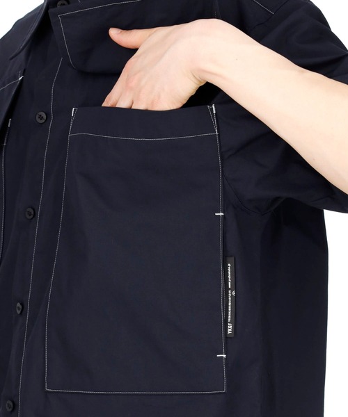 MIDWEST（ミッドウエスト）の「yoshiokubo "S/S PAJAMAS”半袖シャツ（シャツ/ブラウス・メンズ・ネイビー・2）」の7枚目の写真