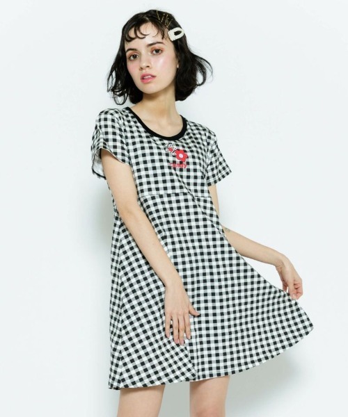 Gingham Check Compact ワンピース