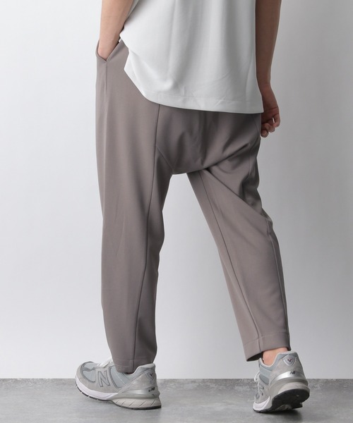 LGB サルエルパンツ ライトグレー　美品 Amazon | HBコットンアラジンサルエルパンツ (グレー) | ロング