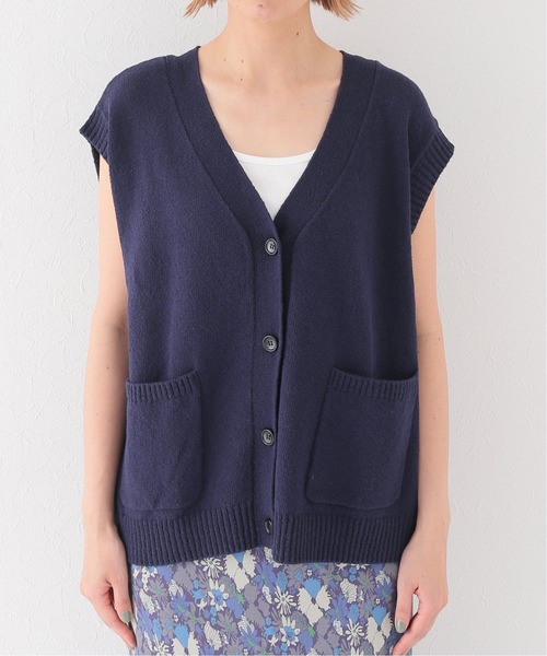 クッキー JOURNAL STANDARD luxe テンジクベスト カーリーショートベスト（006）（ベスト）｜journal standard