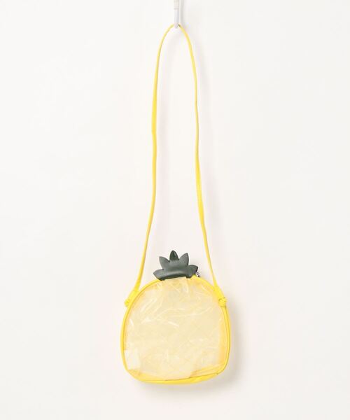 petit main(プティマイン)の「シースルーフルーツポシェット(ショルダーバッグ・キッズ・レッド/イエロー・FREE)」の3枚目の写真