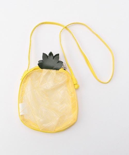 petit main(プティマイン)の「シースルーフルーツポシェット(ショルダーバッグ・キッズ・レッド/イエロー・FREE)」の7枚目の写真