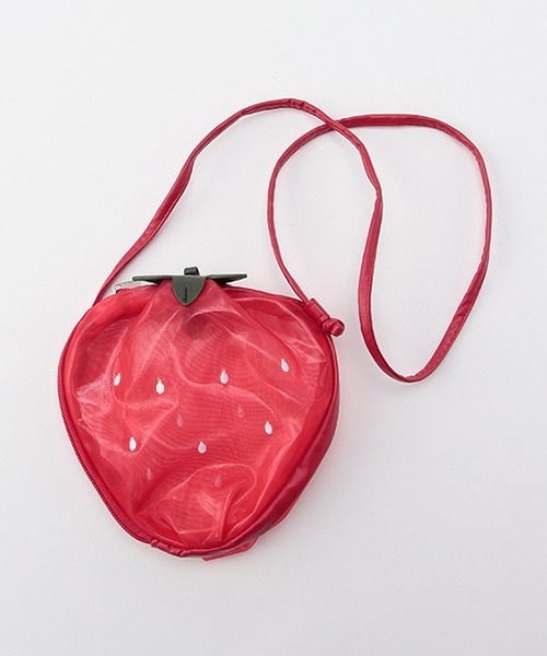 petit main(プティマイン)の「シースルーフルーツポシェット(ショルダーバッグ・キッズ・レッド/イエロー・FREE)」の11枚目の写真