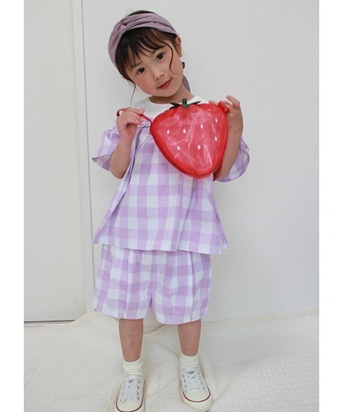 petit main(プティマイン)の「シースルーフルーツポシェット(ショルダーバッグ・キッズ・レッド/イエロー・FREE)」の13枚目の写真