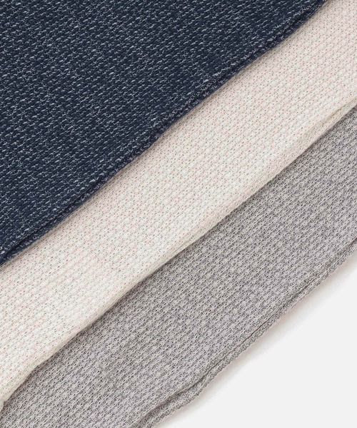 ITEMS URBANRESEARCH（アイテムズ アーバンリサーチ）の「ローゲージカノコ半袖Tシャツ（Tシャツ/カットソー・メンズ・ベージュ/グレー/ネイビー・MEDIUM/LARGE）」の20枚目の写真