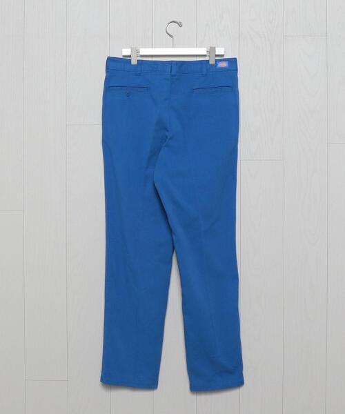 H　BEAUTY&YOUTH UNITED ARROWS（エイチビューティーアンドユースユナイテッドアローズ）の「＜UNUSED x Dickies＞COTTON LINEN CHINO/パンツ.（チノパンツ・メンズ・ライム/ブラウン/ロイヤルブルー・1/2/3）」の4枚目の写真