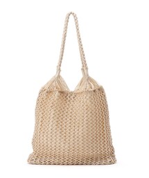 DRESKIP | レーヨン手編みトート(トートバッグ)